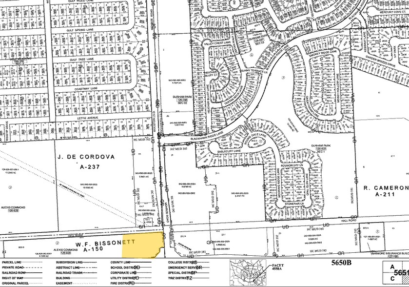 8350 W Sam Houston Pky S, Houston, TX à vendre - Plan cadastral - Image 1 de 1