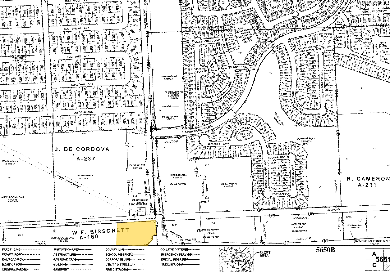 8350 W Sam Houston Pky S, Houston, TX à vendre Plan cadastral- Image 1 de 1