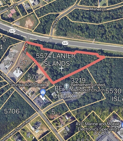 5574 Lanier Islands Pkwy, Buford, GA à vendre - Aérien - Image 2 de 6