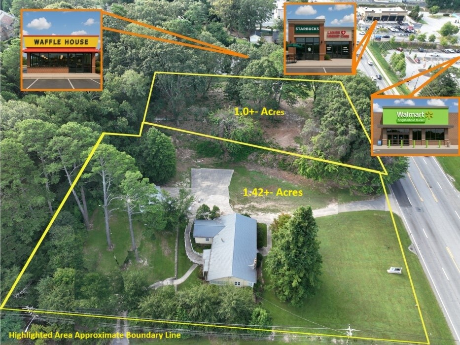 1566 Thompson Bridge Rd, Gainesville, GA à vendre Aérien- Image 1 de 3