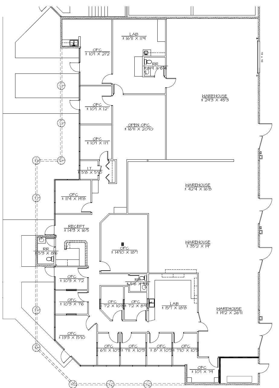6105 S Ash Ave, Tempe, AZ for lease Floor Plan- Image 1 of 2