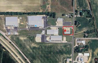 2412 S Crabtree Dr, Princeton, IN - AÉRIEN  Vue de la carte