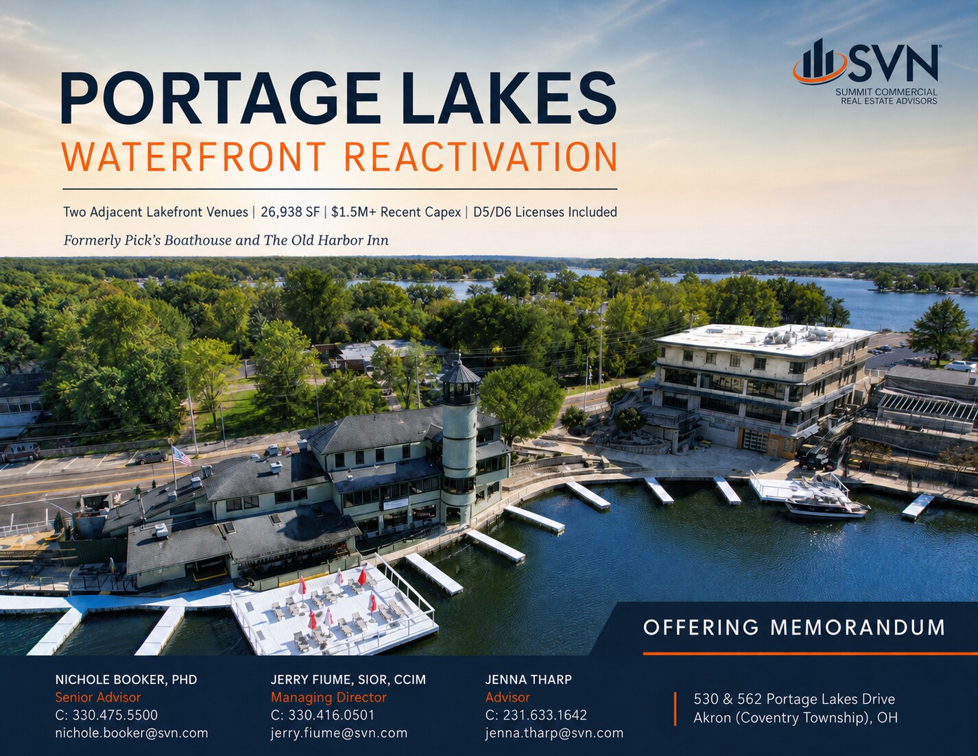 Portage Lakes Waterfront Reactivation portfolio of 2 properties for sale on LoopNet.ca Primary Photo- Image 1 of 10