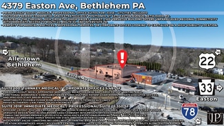 More details for 4379 Easton Ave, Bethlehem, PA - Office/Medical for Lease