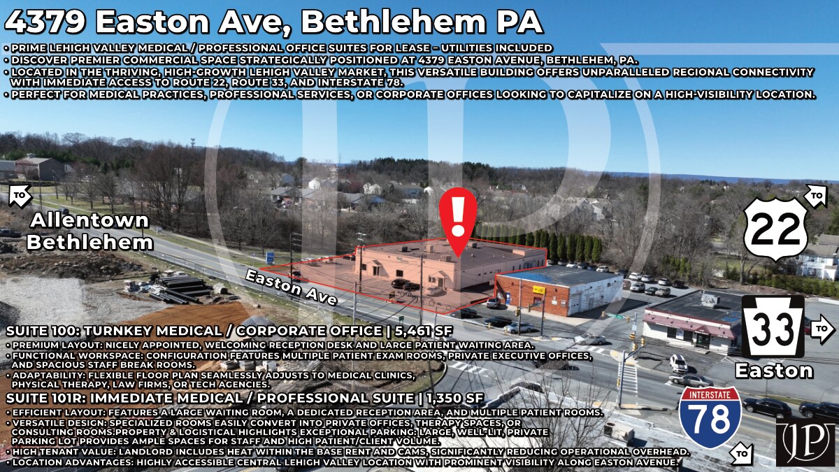 4379 Easton Ave, Bethlehem, PA for lease Building Photo- Image 1 of 74