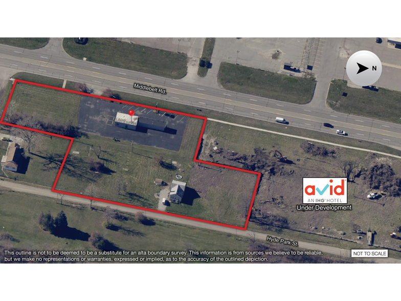 10236 Hyde Park St, Romulus, MI à vendre - Photo du bâtiment - Image 2 de 2