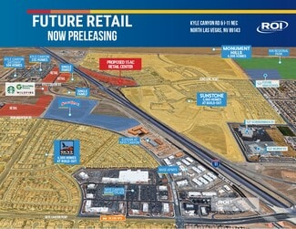 Plus de détails pour Kyle Cannon Rd & 1-11 NEC, Las Vegas, NV - Commerce de détail à louer