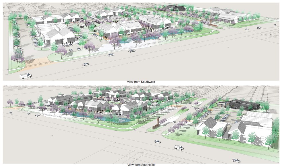 NE and NW Corner FM-407 & Timberbrook Pkwy, Justin, TX à louer - Photo du bâtiment - Image 3 de 6