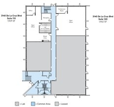 3100 De la Cruz Blvd, Santa Clara, CA for lease Floor Plan- Image 1 of 1