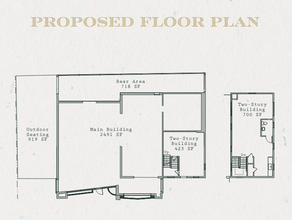 5613 Almeda Rd, Houston, TX à louer Plan d’étage- Image 2 de 2