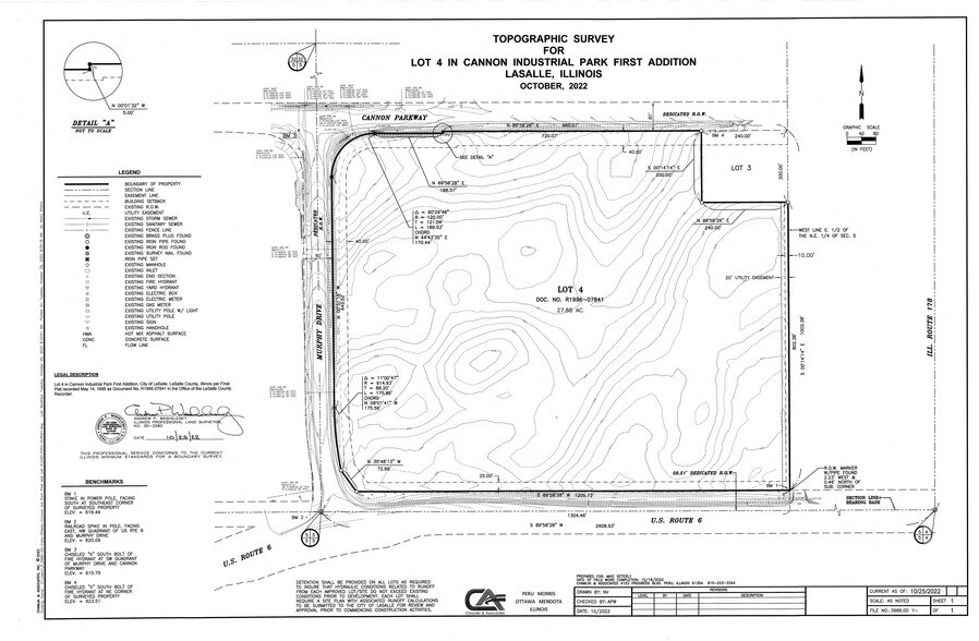 760 Progress Pky, LaSalle, IL à vendre - Plan cadastral - Image 2 de 8