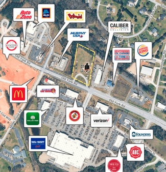 More details for 4886 & 4888 Old York Rd, Rock Hill, SC - Land for Sale
