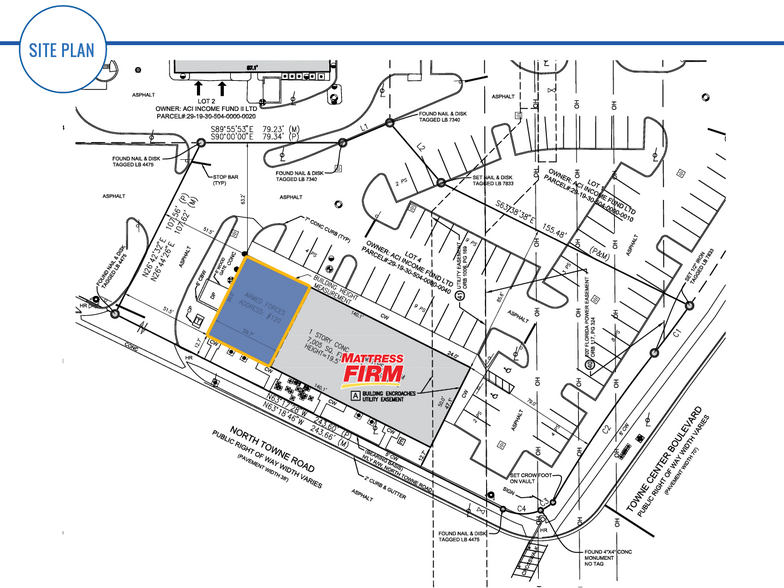 120 Towne Center Blvd, Sanford, FL à louer - Plan d  tage - Image 1 de 1