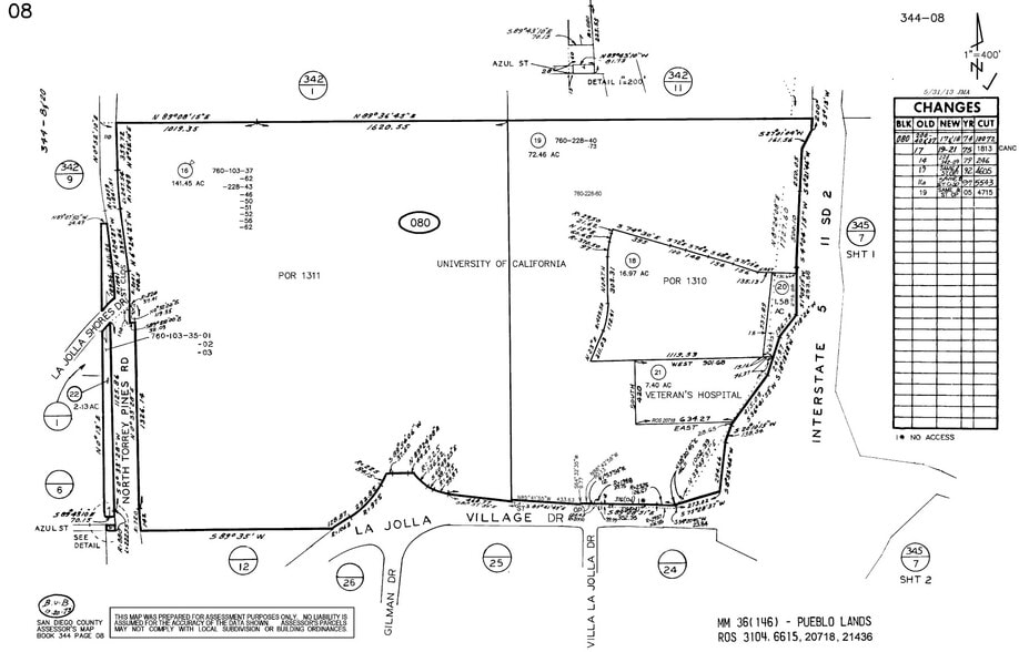 105 Eucalyptus Grove Ln, San Diego, CA à louer - Plan cadastral - Image 3 de 3