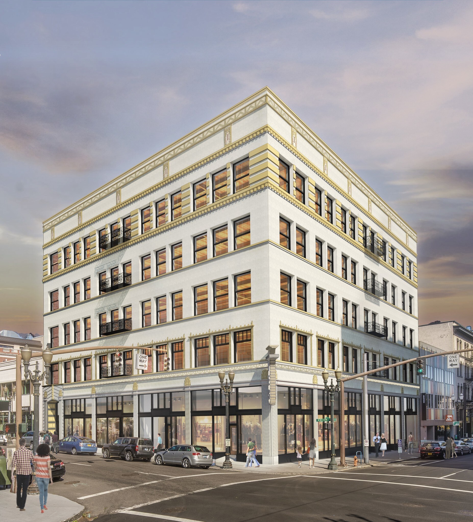 1003-1017 SW Washington St, Portland, OR à louer Photo du bâtiment- Image 1 de 2