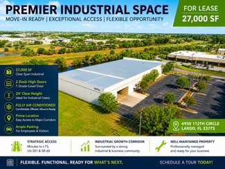 More details for 6950 112th Cir, Largo, FL - Industrial for Lease