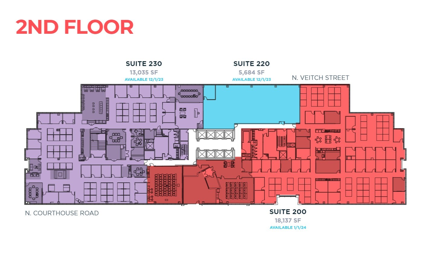 1320 N Courthouse Rd, Arlington, VA à vendre Plan d’étage- Image 1 de 1