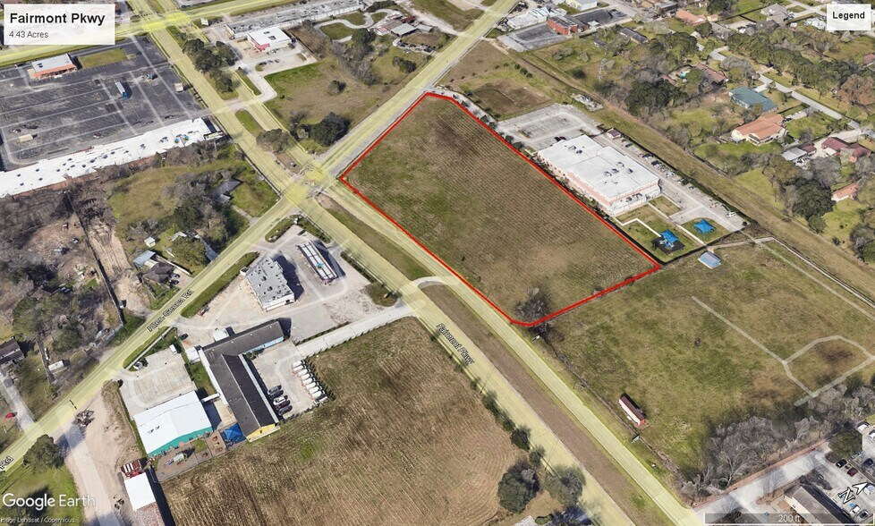 4.43 Ac. Fairmont Pky, Pasadena, TX à vendre - Photo du bâtiment - Image 2 de 6