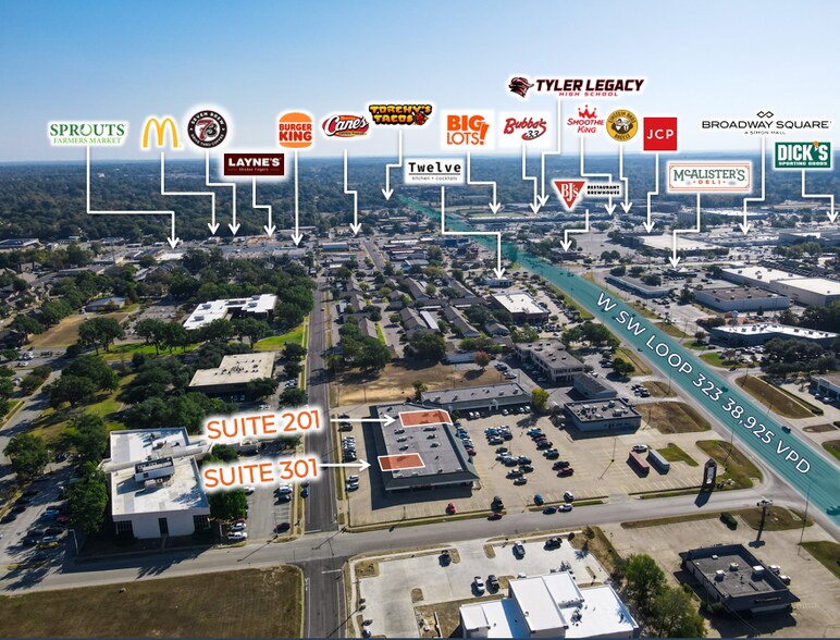 535 SW Loop 323, Tyler, TX à louer - Photo du bâtiment - Image 2 de 3