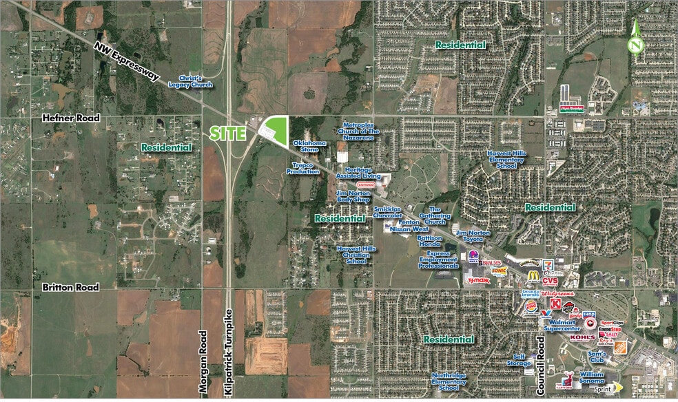 NW Expressway & Kilpatrick Turnpike, Oklahoma City, OK for sale - Building Photo - Image 2 of 2