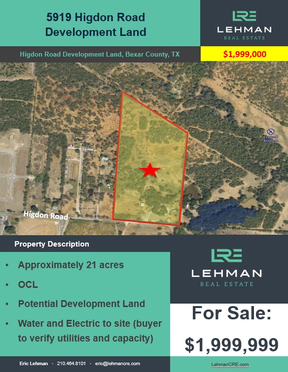 5915 Higdon Rd, San Antonio, TX for sale Primary Photo- Image 1 of 2