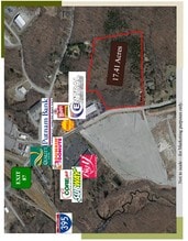 128 Lathrop Rd, Plainfield, CT - AÉRIEN  Vue de la carte