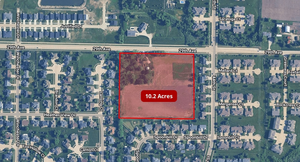 4355 29th Ave, Marion, IA à vendre Aérien- Image 1 de 2