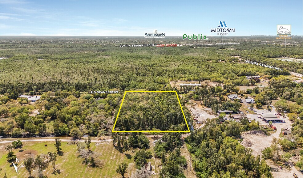 13090 Rio Grande Dr Bonita Grande Rd, Bonita Springs, FL à vendre - Aérien - Image 3 de 7
