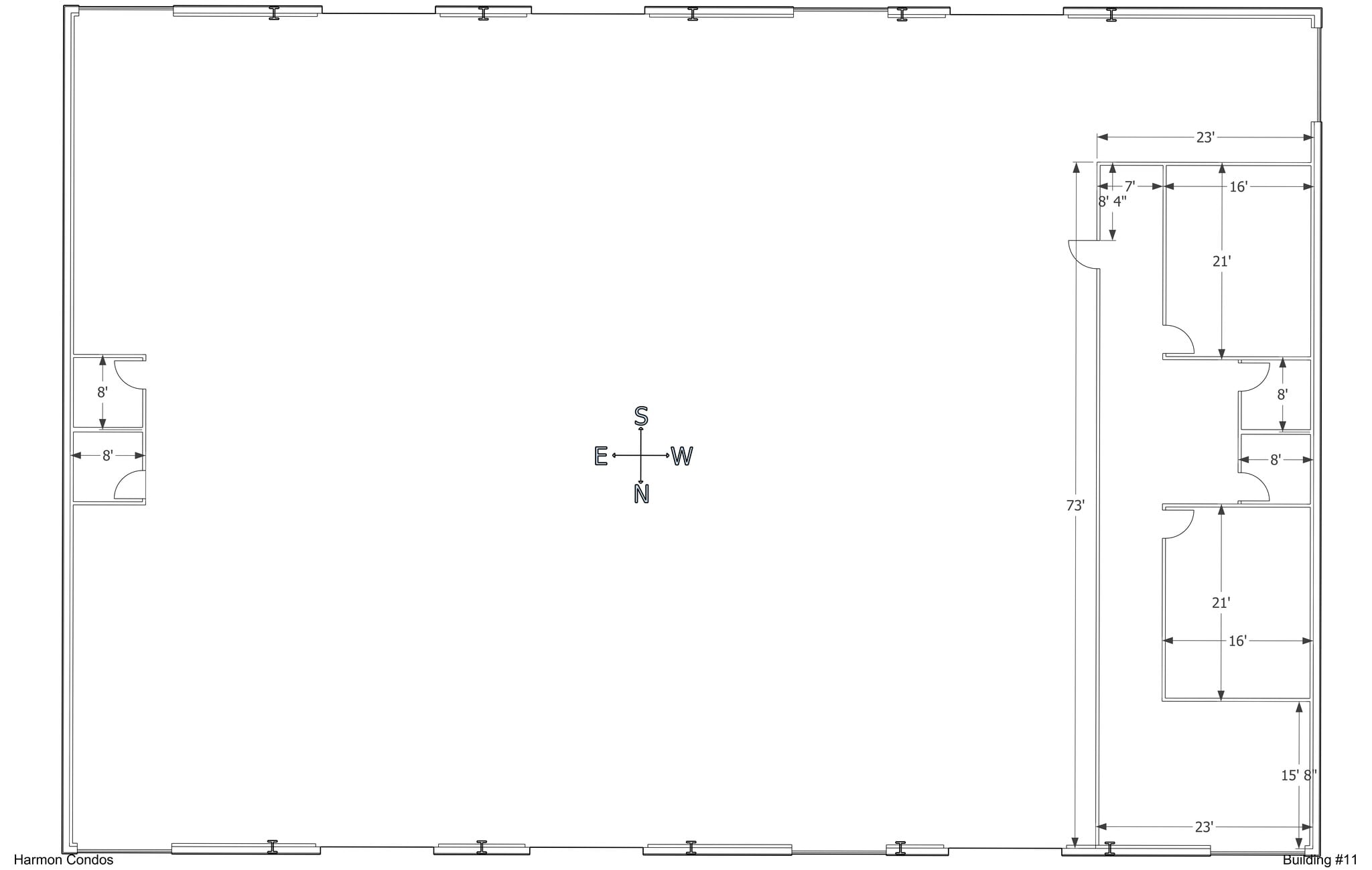 13055 Harmon Rd, Fort Worth, TX à louer Plan d’étage- Image 1 de 9