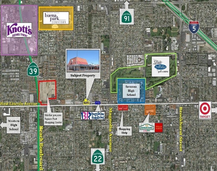 2739-2741 W Lincoln Ave, Anaheim, CA à louer - Aérien - Image 3 de 6