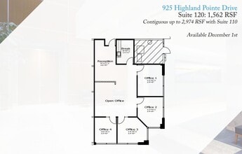 925 Highland Pointe Dr, Roseville, CA for lease Floor Plan- Image 1 of 1