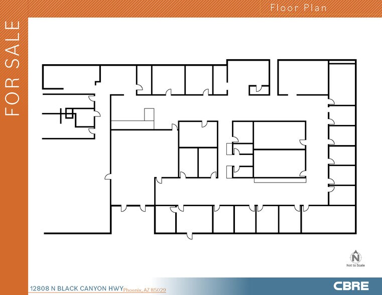 12808 N Black Canyon Hwy, Phoenix, AZ for sale - Floor Plan - Image 2 of 2