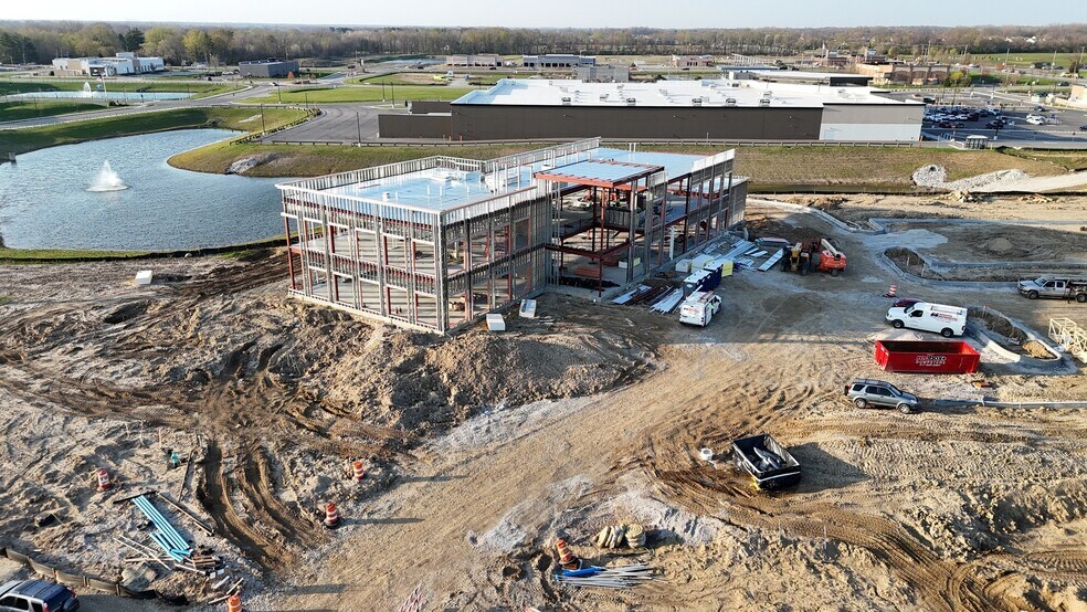 SR 32 & Promenade of Noblesville Pkwy, Noblesville, IN for lease - Aerial - Image 3 of 5