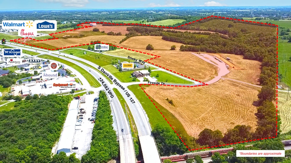 000 S Danville Byp, Danville, KY for sale - Aerial - Image 1 of 8