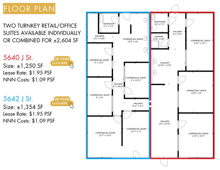 5640-5644 J St, Sacramento, CA for lease - Building Photo - Image 3 of 10