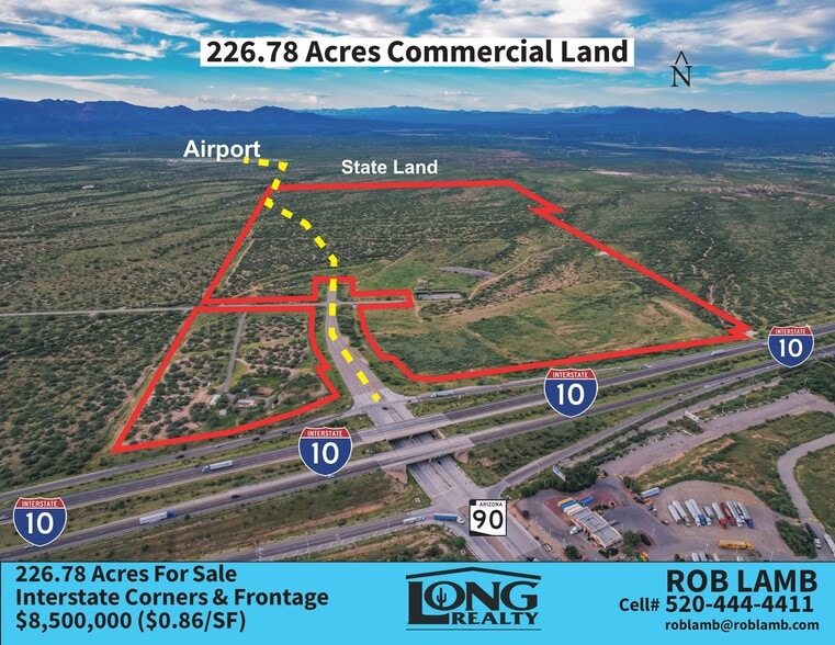 NWC I-10 / Highway 90, Benson, AZ for sale - Building Photo - Image 1 of 7