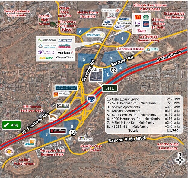 8380 Cerrillos Rd, Santa Fe, NM à louer - Photo du bâtiment - Image 3 de 6