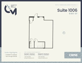 5519 N Cumberland Ave, Chicago, IL for lease Floor Plan- Image 1 of 1