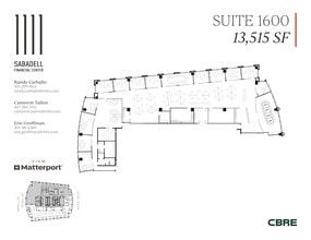 1111 Brickell Ave, Miami, FL à louer Plan de site- Image 1 de 13