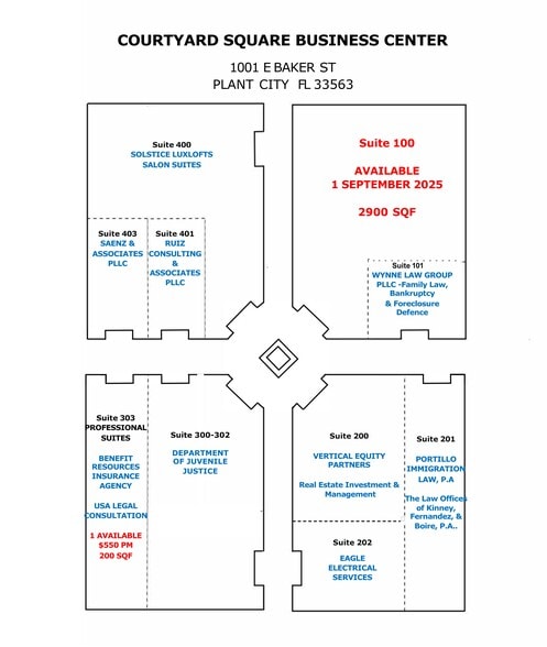 1001 E Baker St, Plant City, FL for lease - Site Plan - Image 2 of 22