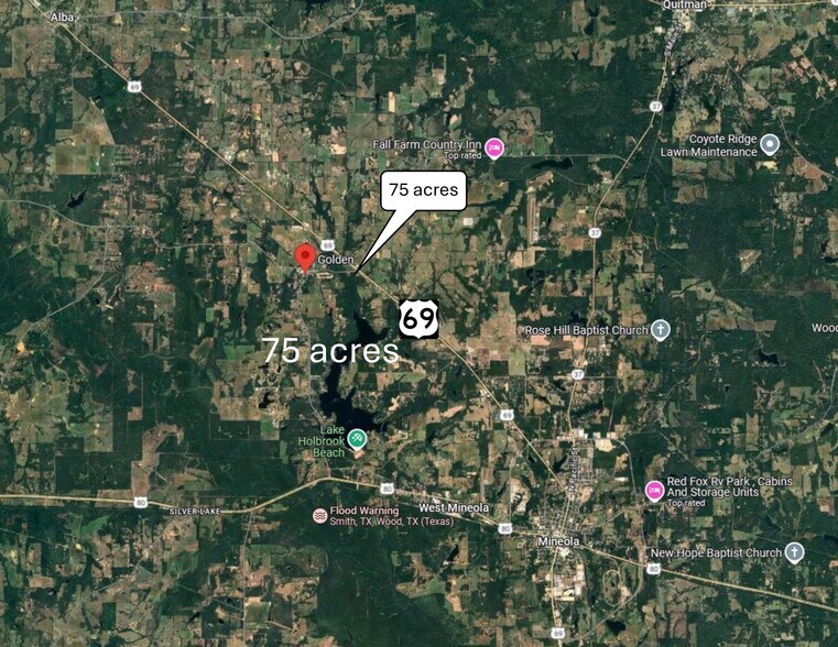 Hwy 69, Mineola, TX for sale - Building Photo - Image 2 of 2