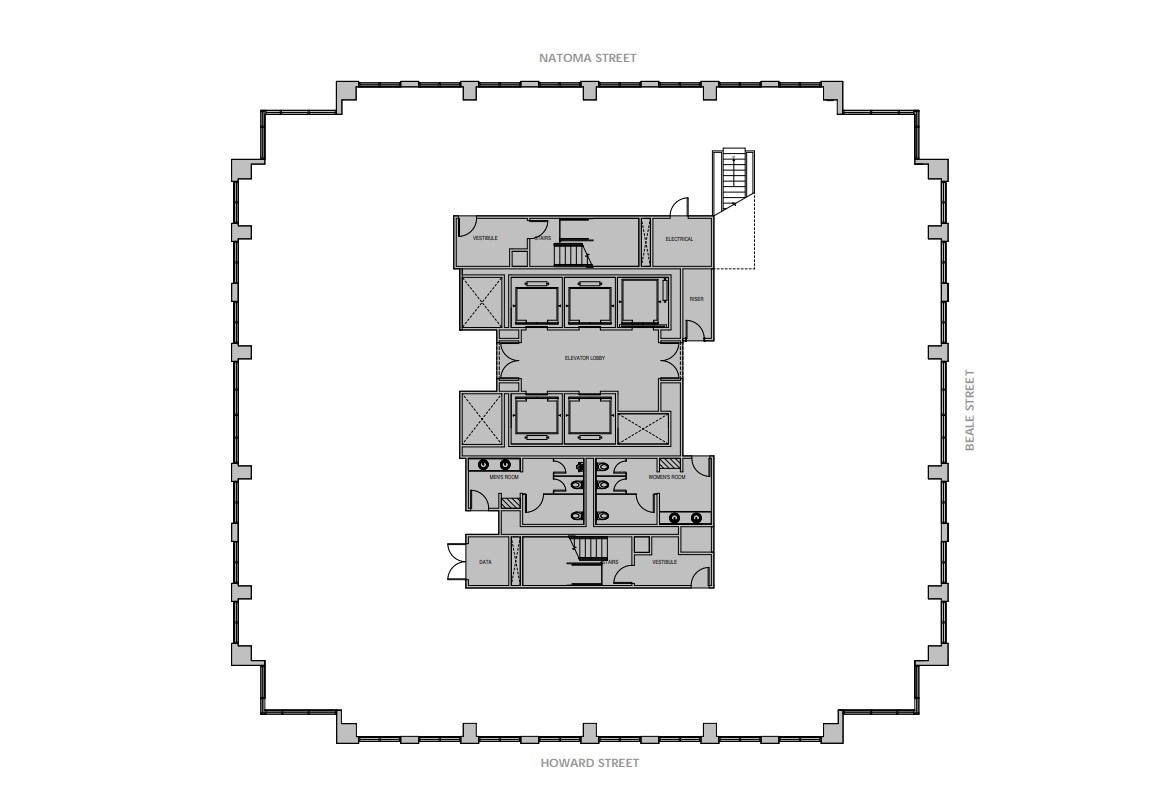 300 Howard St, San Francisco, CA for lease Floor Plan- Image 1 of 7
