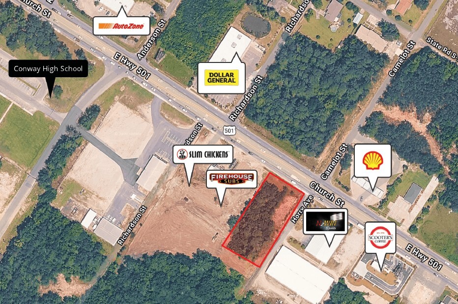 2195 Church st, Conway, SC for lease Building Photo- Image 1 of 3