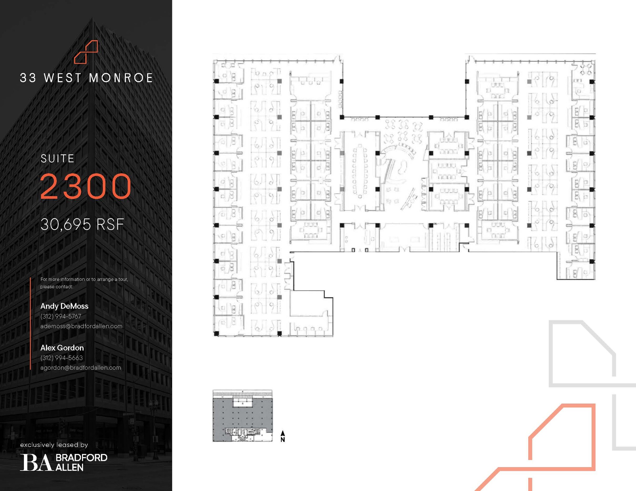 33 W Monroe St, Chicago, IL for lease Floor Plan- Image 1 of 1