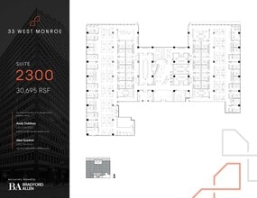 33 W Monroe St, Chicago, IL for lease Floor Plan- Image 1 of 1