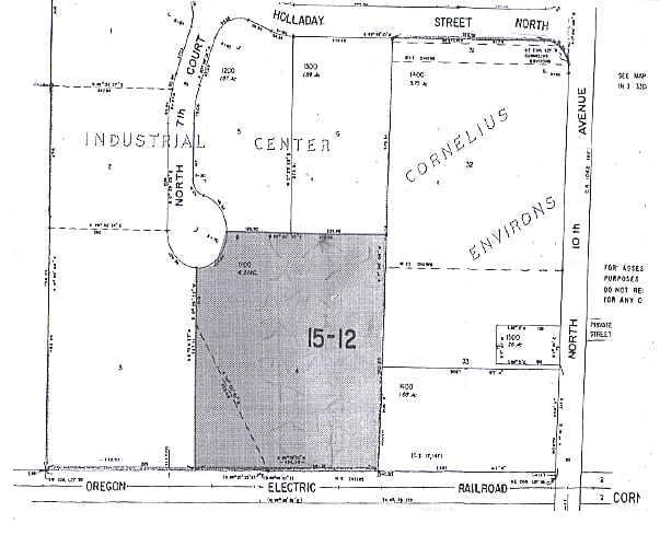 574 N 7th Ct, Cornelius, OR for sale - Plat Map - Image 2 of 3