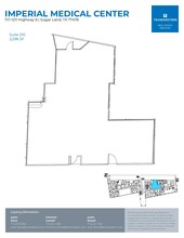 1111-1211 Highway 6, Sugar Land, TX for lease Floor Plan- Image 2 of 2