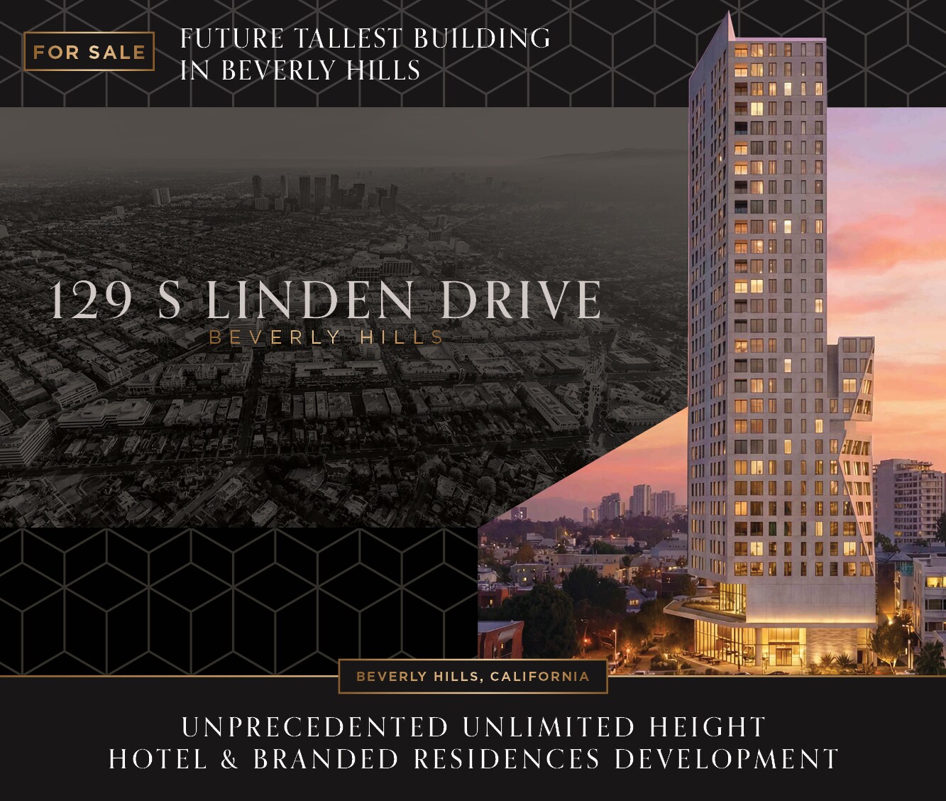 129 S Linden Dr, Beverly Hills, CA à vendre Photo du bâtiment- Image 1 de 5
