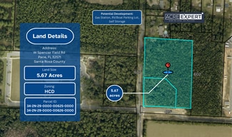 More details for W Spencer Field Rd, Pace, FL - Land for Sale