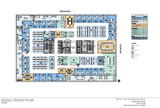 300 Banyan Blvd, West Palm Beach, FL for lease Floor Plan- Image 2 of 3